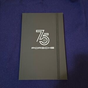 Porsche 75th Anniversary notebook